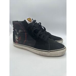 KISS Army Vans SK8 Hi‎ Top Solo Album Faces Skateboard Sneaker Shoes Mens 9.5
